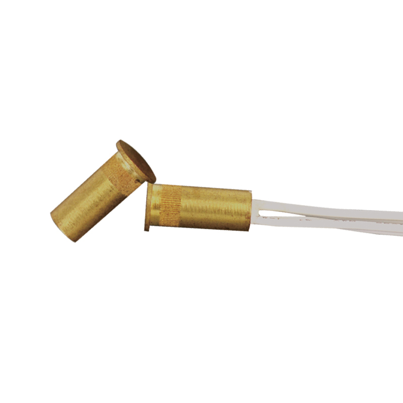 Interruptor de contacto magnético con cuerpo de cobre BR-1072 de 6 mm para puertas y ventanas